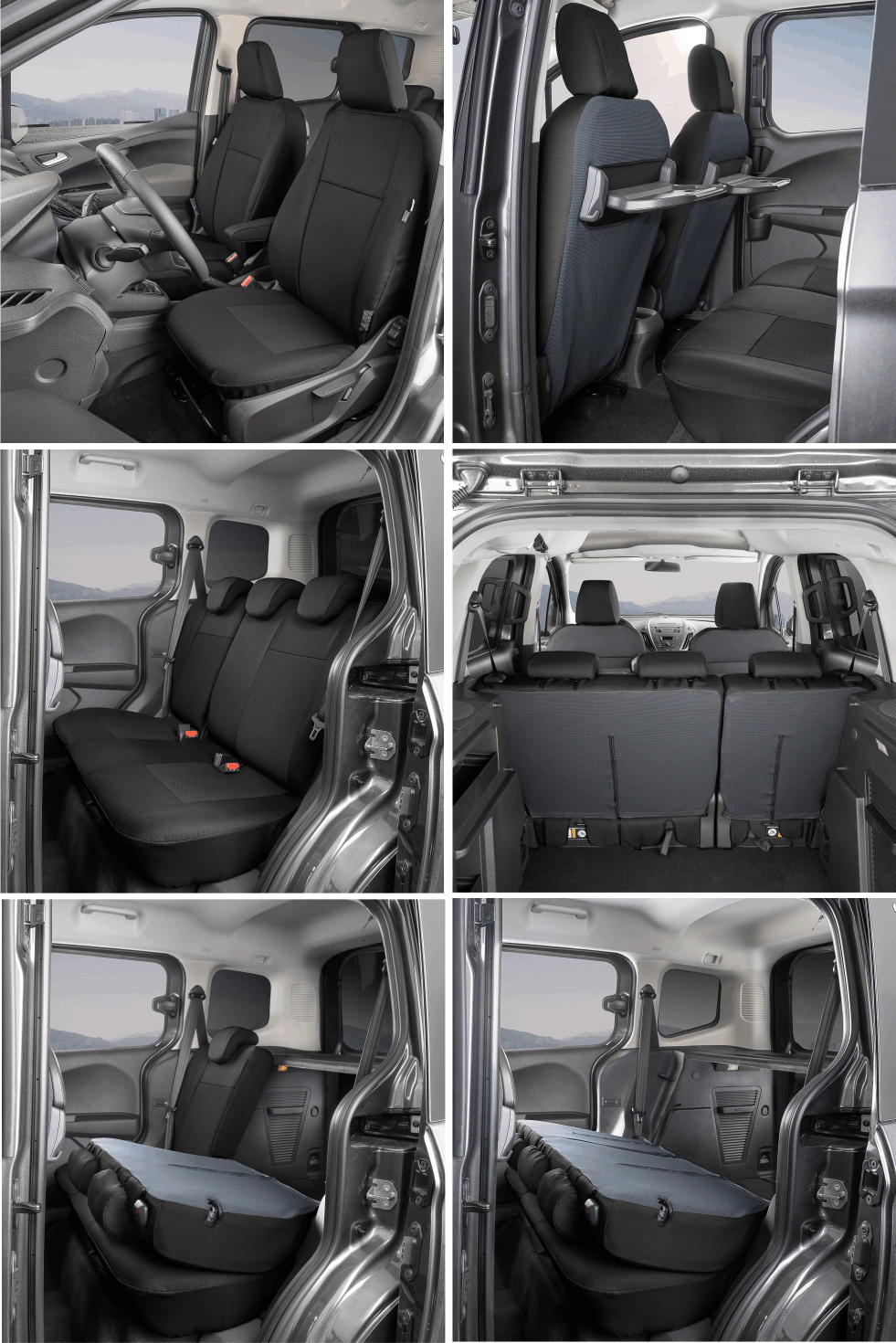 Passform Sitzbezge Ford Transit Courier / Ford Tourneo Courier