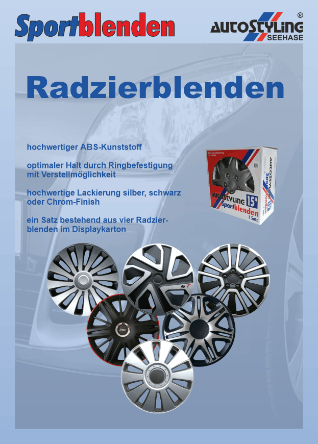 Prospekt Radzierblenden